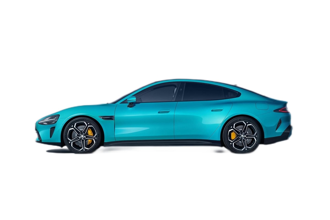 شاومي سو7 سيدان AWD سيارة كهربائية EV 800km 101kWh PS 495kw/838nm R19 محرك رباعي Max LHD سيارة متطورة