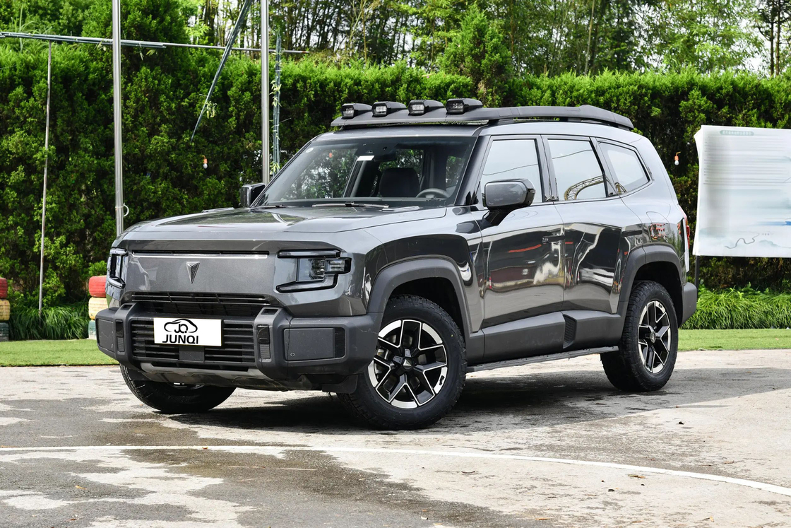 تشانغن ديب بلو شينلان G318 4 عجلات سوف كهربائي مزيج من الوقود 4WD Off-road EV Car مركبة طاقة جديدة