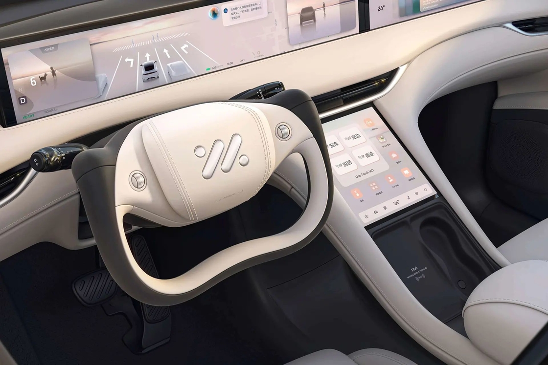 زجي LS6 IM سيارة كهربائية 4 أبواب 5 مقاعد SUV 760 كم طيلة النطاق سيارة كهربائية طاقة جديدة