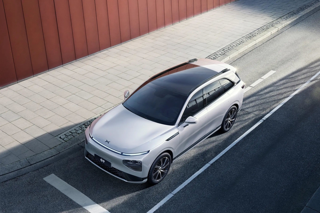 Xpeng G9 SUV كهربائية نقية متوسطة إلى كبيرة 5 أبواب 5 مقاعد الكهربائية كروس اوفر Xiaopeng سيارة كهربائية