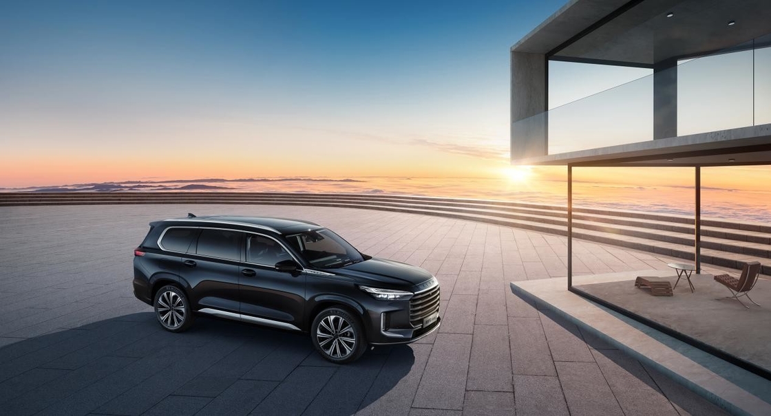 5 سعة مقعد سيارة البنزين شيري SUV الفاخرة EXEED VX 6.5L / 100km كفاءة الوقود
