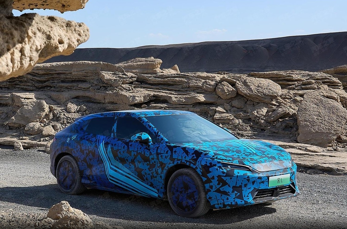 662km 4WD BYD سيارة كهربائية 5 أبواب 5 مقاعد BYD Song L EV سيارة SUV طاقة جديدة