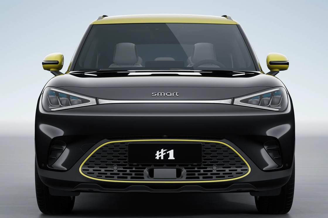 Smart1 السيارة الكهربائية المستدامة والمبتكرة لميرسيدس بنز 272HP 400km نطاق صفر الانبعاثات