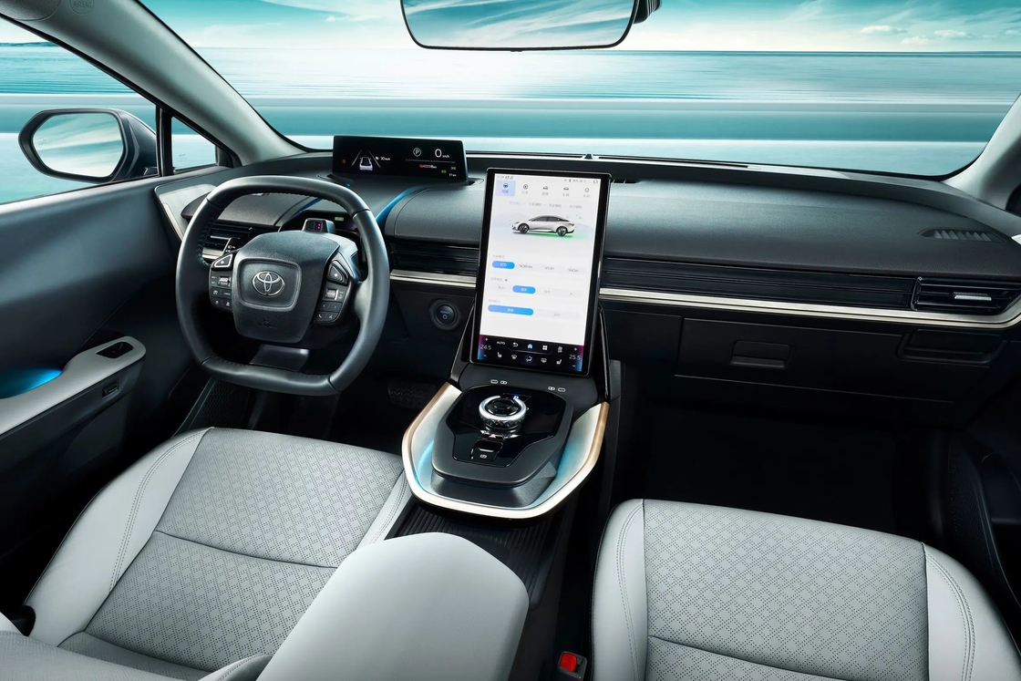 سيارة تويوتا الكهربائية ذات الحجم المتوسط 517 كيلومتر Elite PRO Toyota Bz3 EV الكهربائية النقية