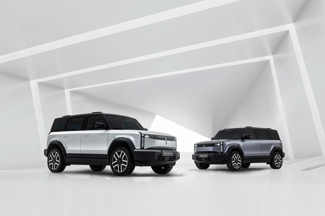 إيكار 03 شيري سيارة كهربائية 5 أبواب 5 مقاعد SUV شحن سريع 0.5 ساعة