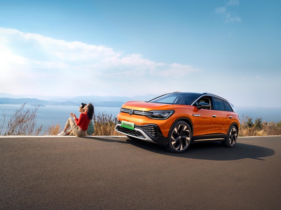 فولكسفاغن ID6 SUV سيارة كهربائية جديدة سيارات مستعملة 7 مقاعد ID 6 Crozz PRO سيارات كهربائية لشركة فولكسفاغن
