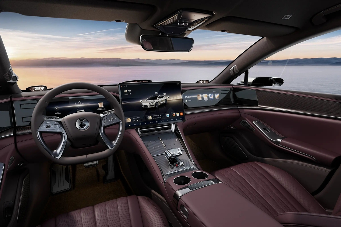 2024 جديد DenzaZ9 GT 5 أبواب 5 مقاعد ByD DenzaZ9GT Ev 2024 الكهربائية الكهربائية المدى كيلومتر CLTC 630km سيارة