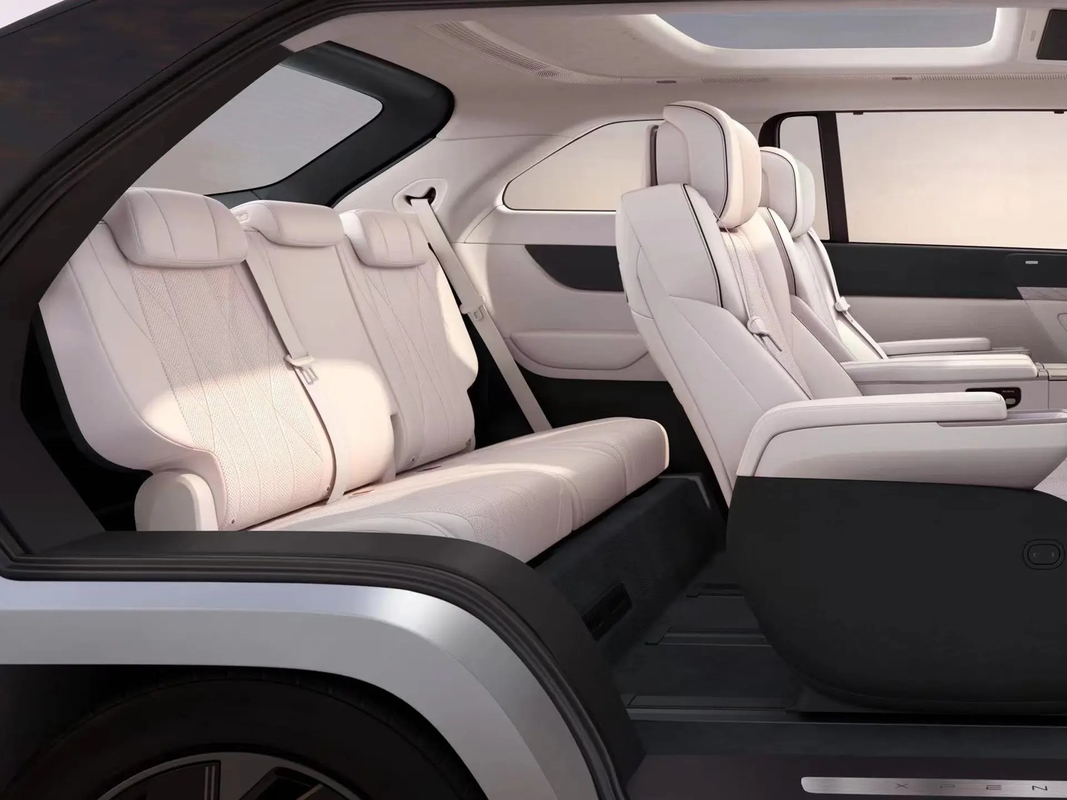 2024 Xpeng X9 702 Ultra Long Range Pro / Max Edition EV 7 مقاعد MPV مع 320 حصان سيارة جديدة FWD Euro VI Xpeng X9 من الصين