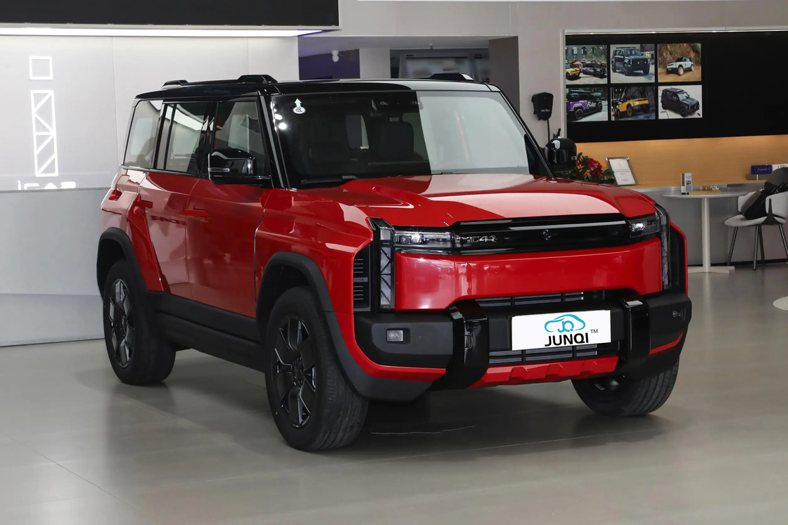 الطراز الجديد شيري إيكار 03T 2024 سيارة SUV جديدة سيارة إلكترونية طويلة المدى 520 كم مركبات الطاقة الجديدة الكهربائية سيارة جديدة