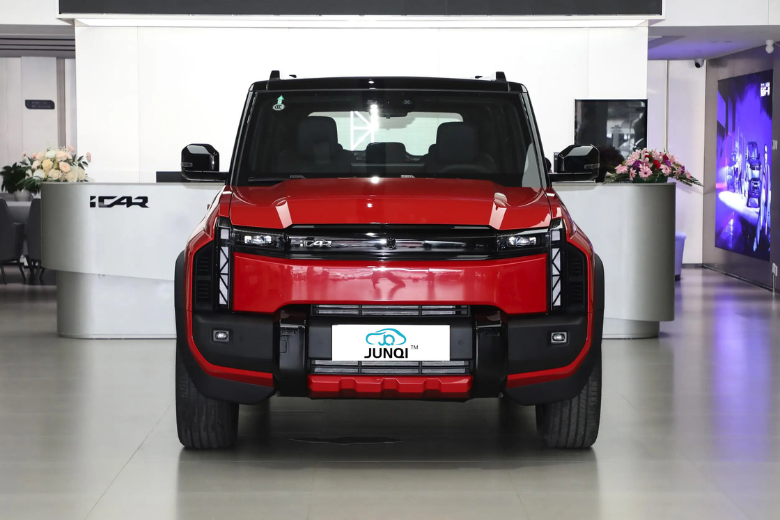2024 Chery Icar03 SUV الكهربائية الوصول الجديد الكهرباء الكهربائية الكفاءة في استخدام الطاقة مع 501km المدى و عجلة القيادة متعددة الوظائف