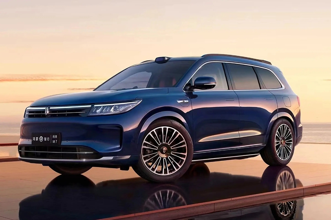 2024 Aito Wenjie M7 السيارات الكهربائية النقية سيارة SUV الفاخرة 1.5T المدى الطويل AITO M5 M7 M9