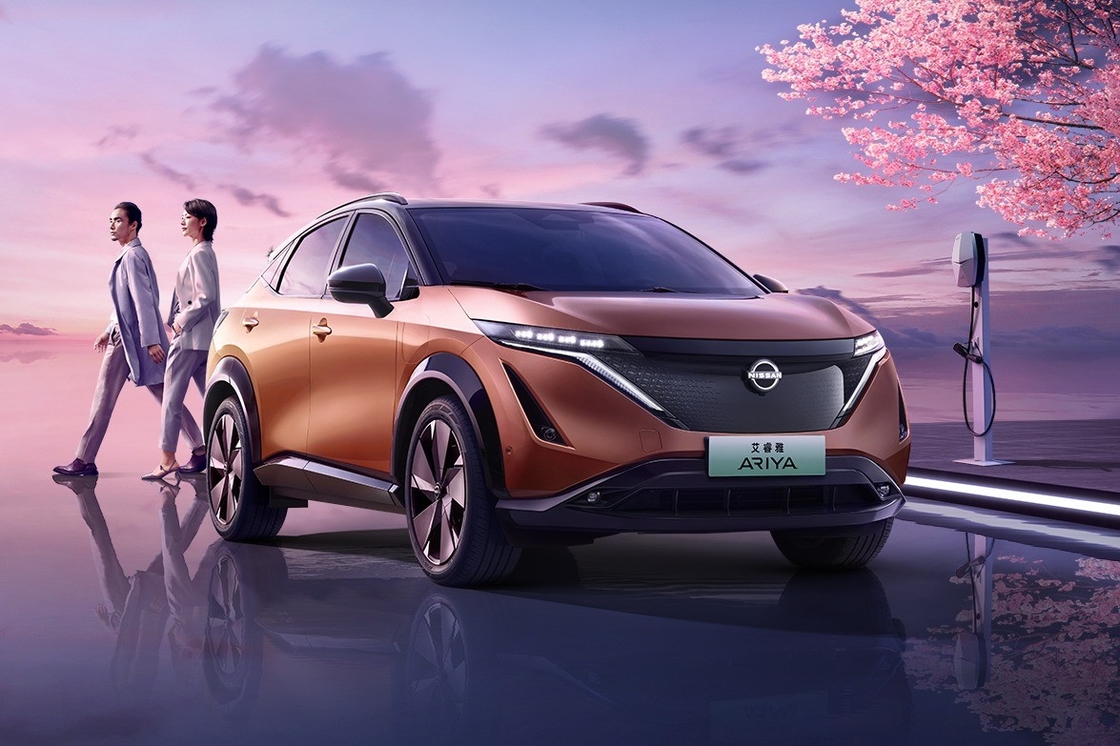 2024 نيسان أريا EV سيارة عالية السرعة سيارة كهربائية Awd 4wd نيسان أريا في المخزون