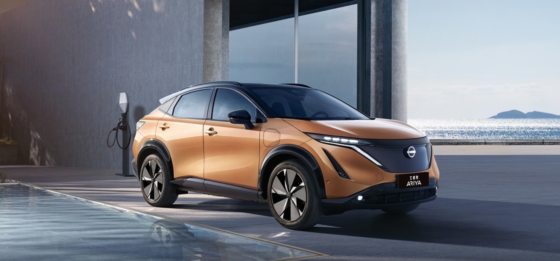 النسخة الإنجليزية DC Fast Charge High Speed Motor أريا الذكية الفاخرة SUV سيارة كهربائية نقية