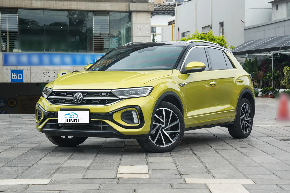 بيع ساخن 2024 فولكس فاجن مستعمل T-Roc 280 Tsi شاحنة مضغوطة بسيارة بنزينية 1.4t سيارة بنزين السرعة القصوى 200 كيلومتر في الساعة سيارة 5 مقاعد