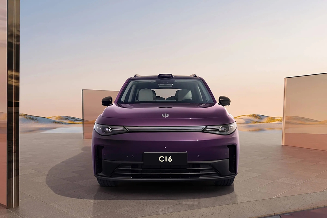 أفضل قيمة مركبات الطاقة الجديدة 2024 Leapmotor C16 SUV الكهربائية الصينية الذكية EV مع الأداء العالي جاهزة للشحن